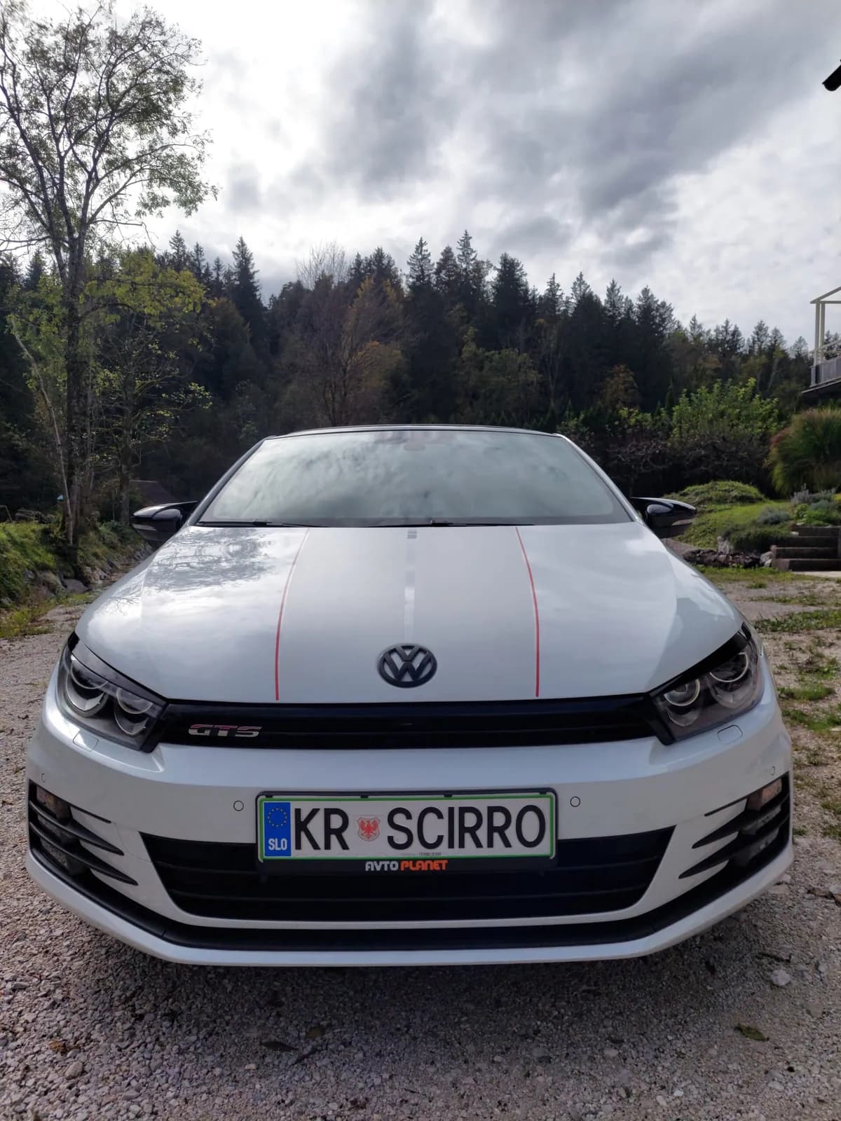 ČRNI EMBLEMI VW Scirocco MK3 2015-2017