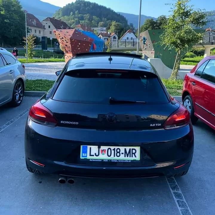 ČRNI EMBLEMI VW Scirocco MK3 2015-2017 10