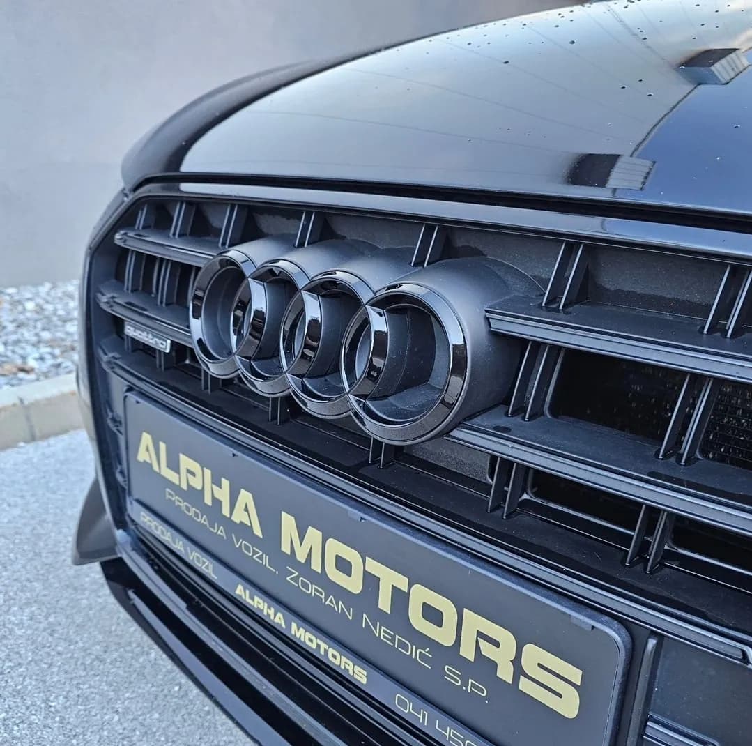 ČRNI EMBLEMI AUDI A6 C7 4