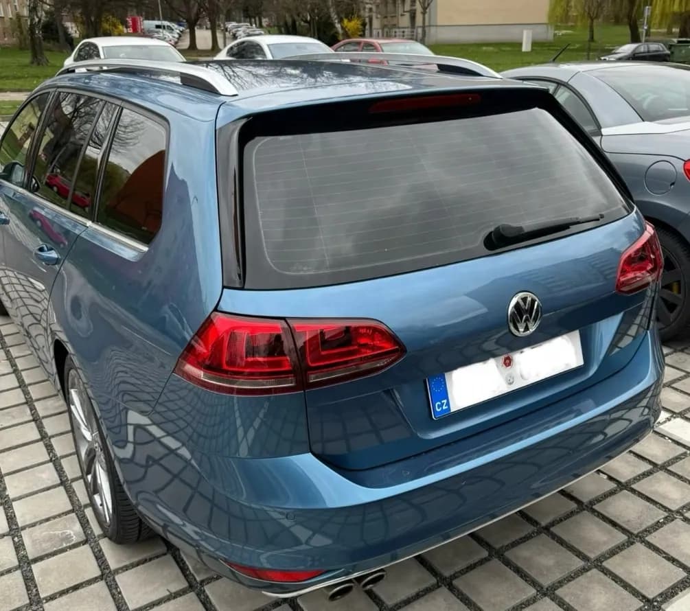 Okrasne plastike zadnjega spojlerja Golf MK7/MK7.5 (HB/Variant) 7