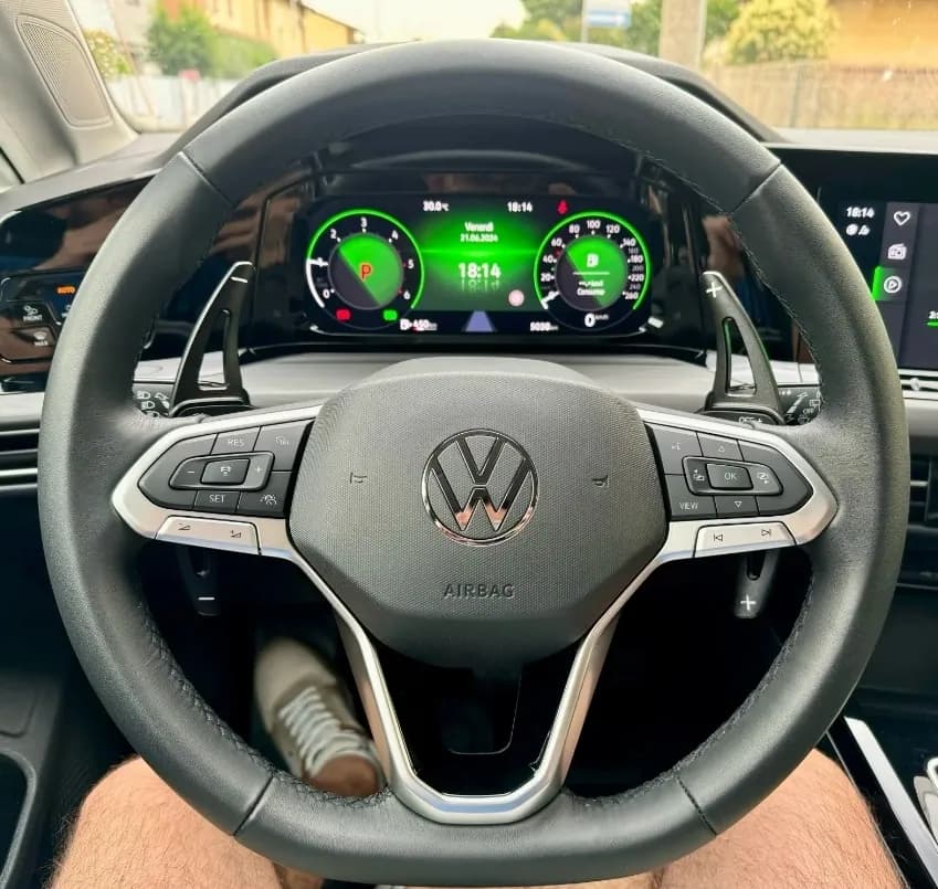 F1 PRESTAVNE ROČICE VW Golf MK8 3