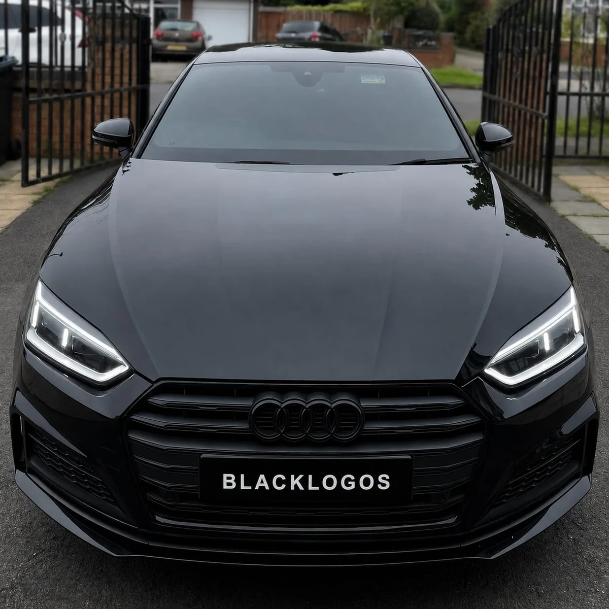 Črni emblemi Audi A5 B9