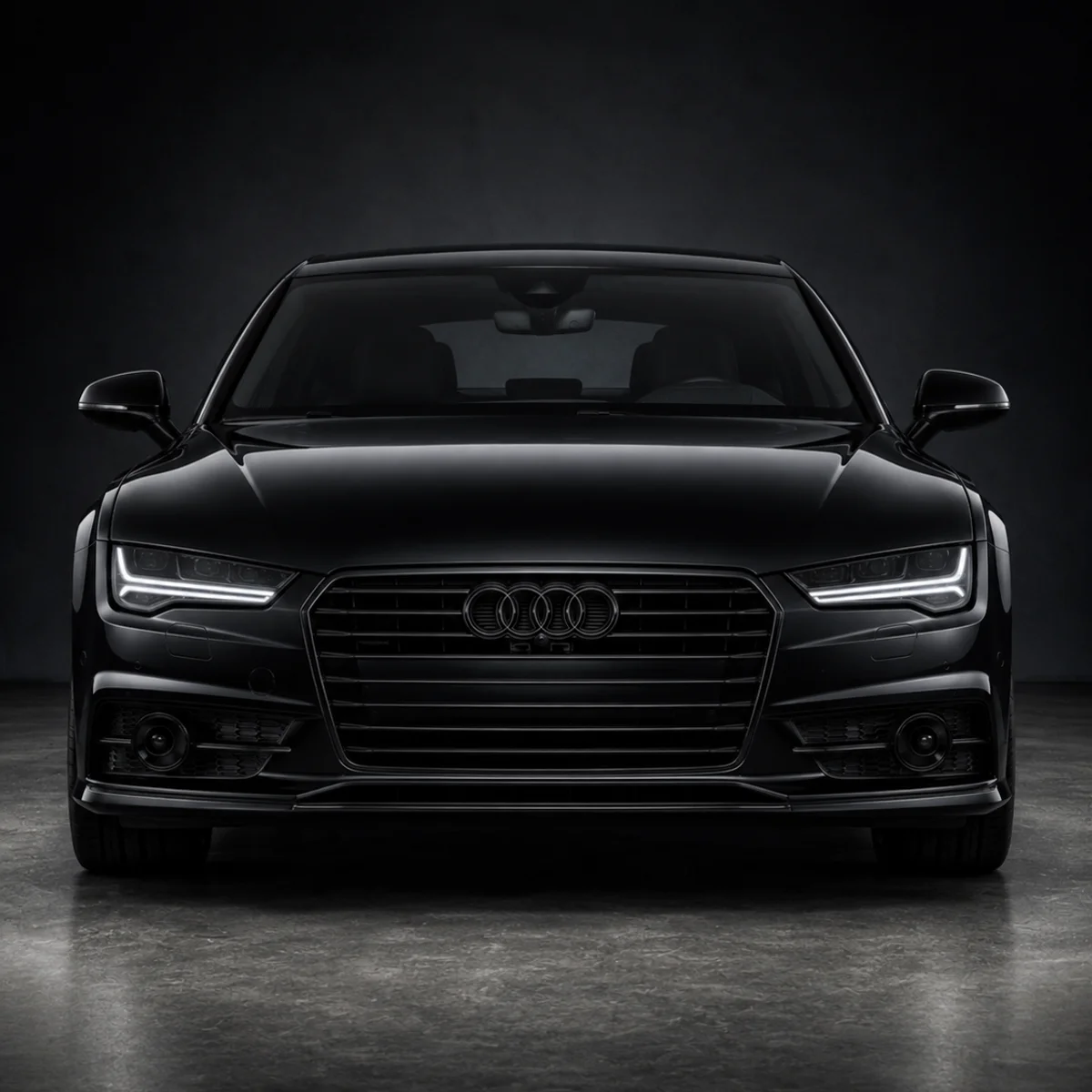 Črni emblemi Audi A7 C7.5