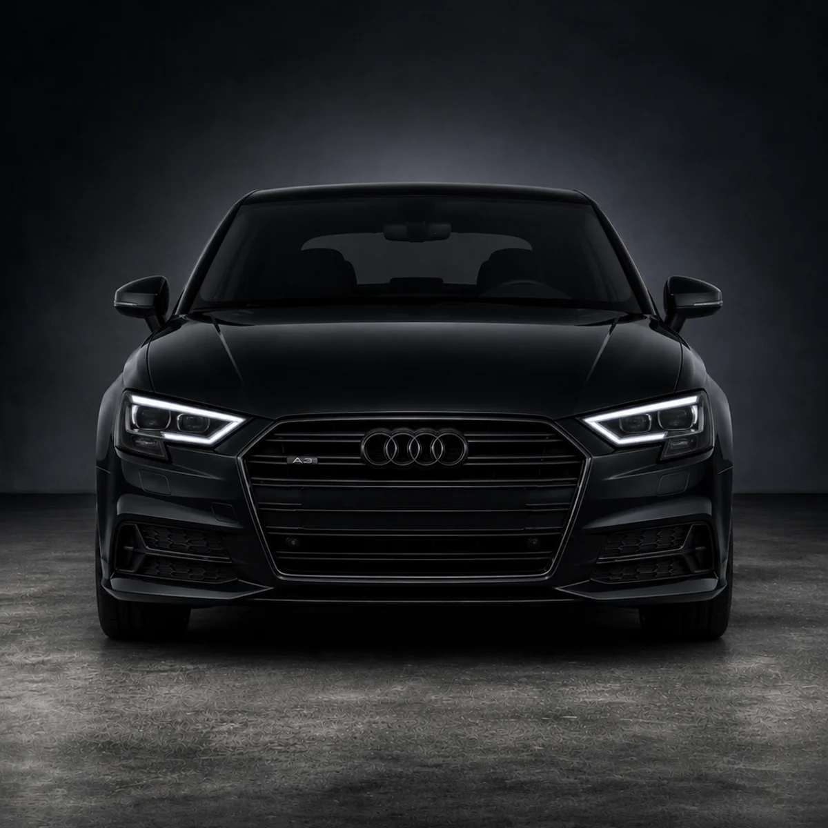 Črni emblemi Audi A3 8V