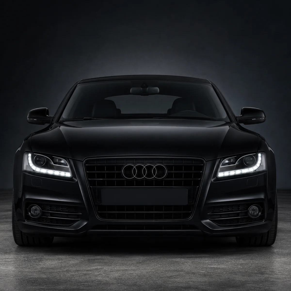 Črni emblemi Audi A5 B8