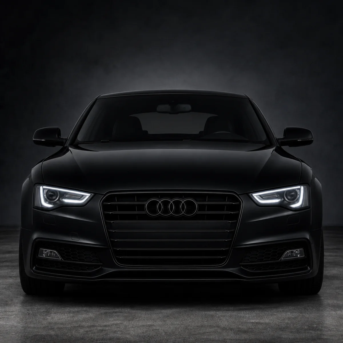 Črni emblemi Audi A5 B8 Facelift