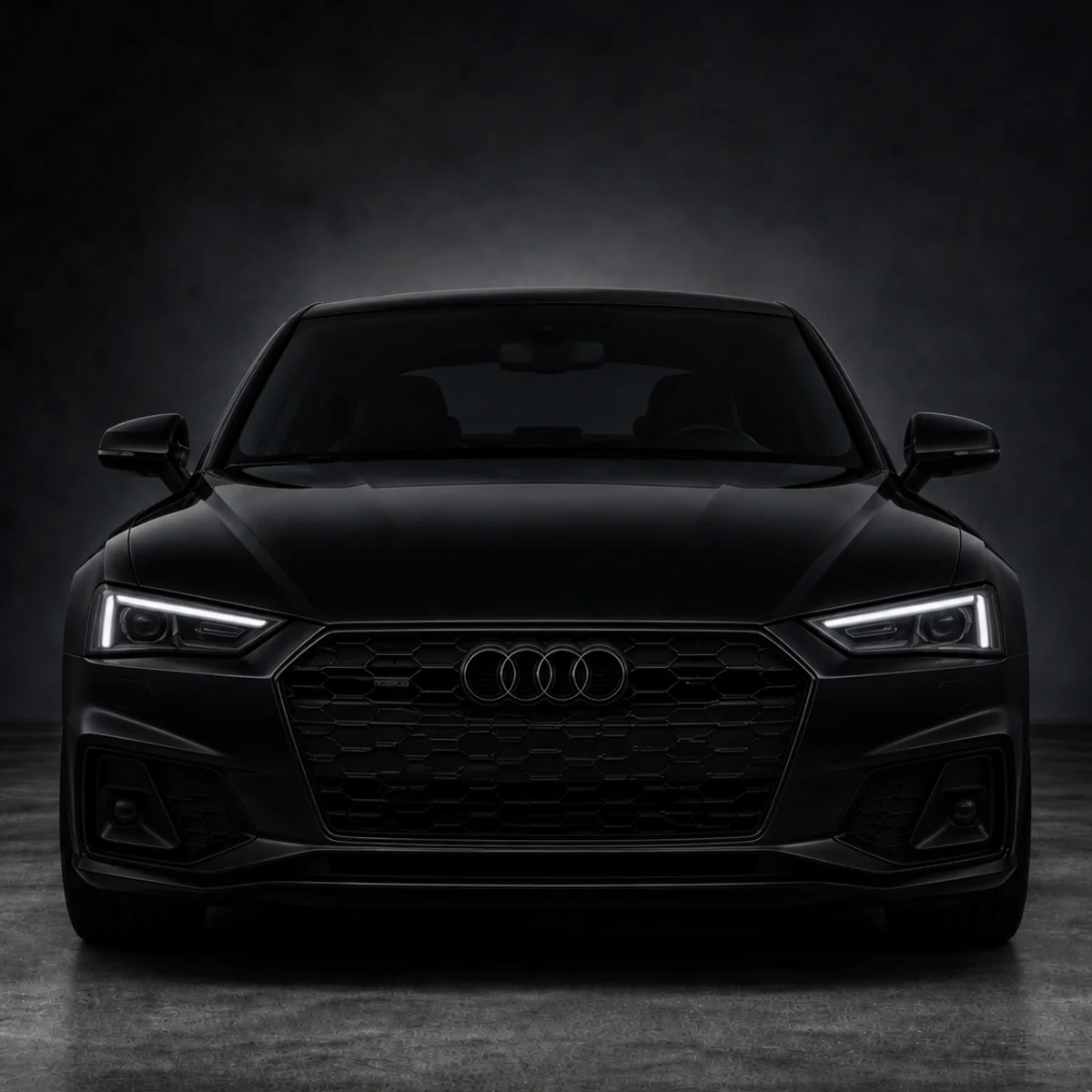 Črni emblemi Audi A5 B9