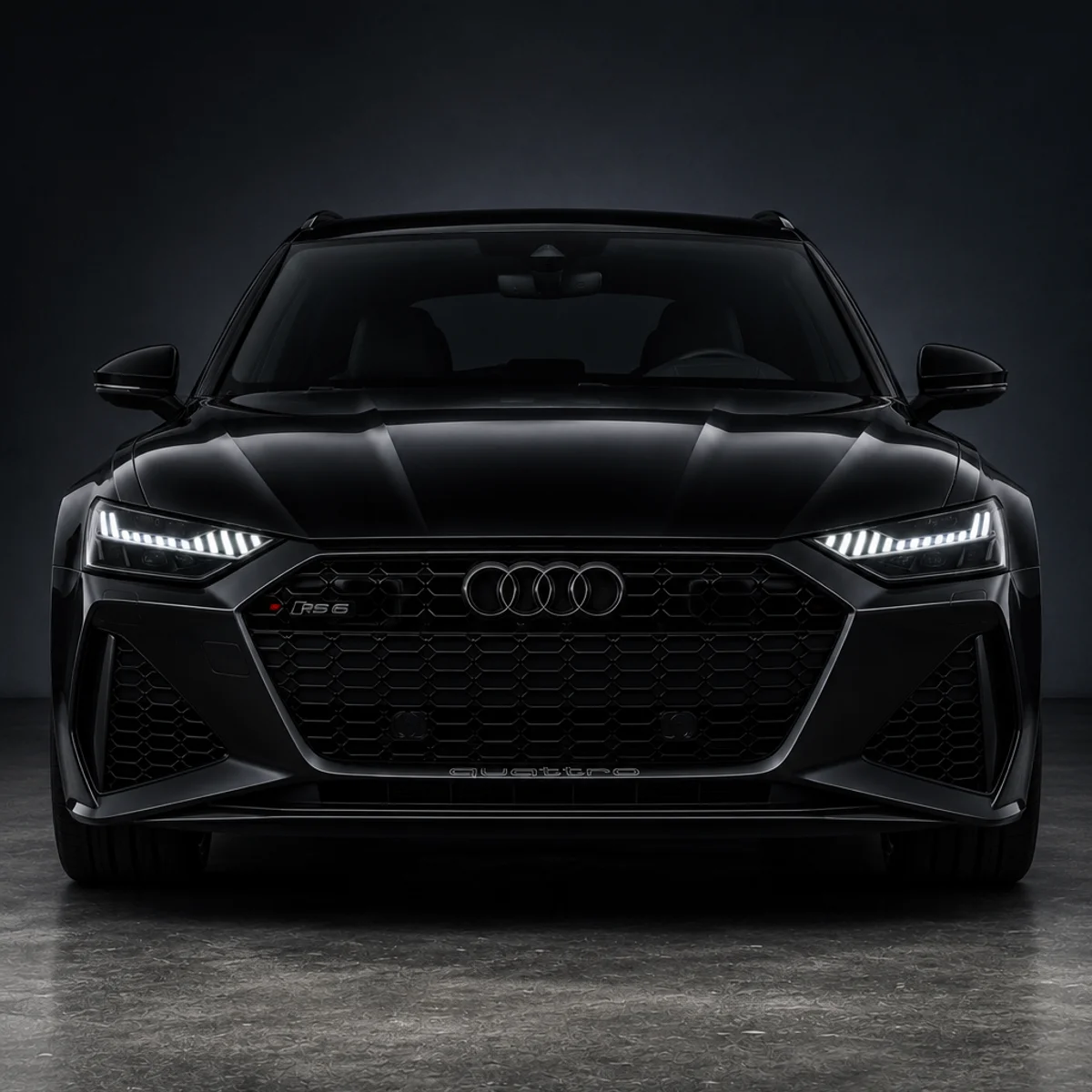 ČRNI EMBLEMI AUDI A6 C8