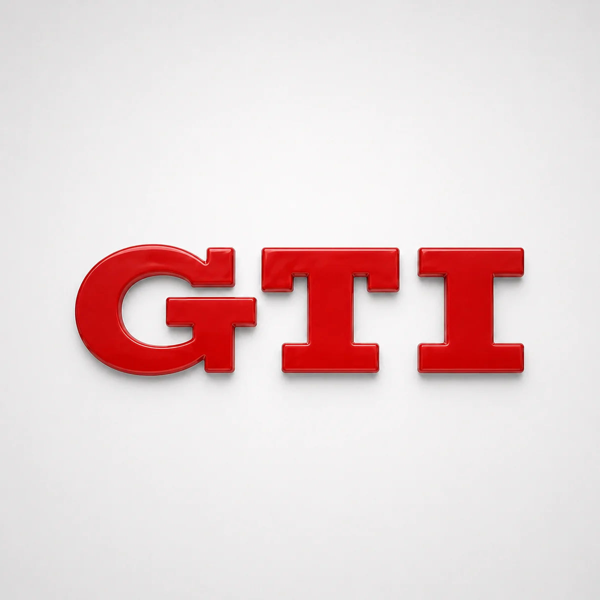 Napis GTI 2